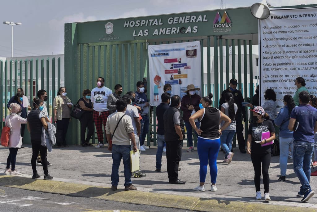 Semáforo rojo en ecatepec