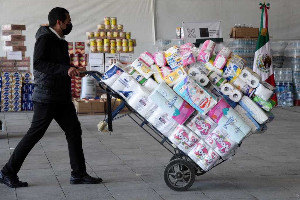 afectados por el huracán grace