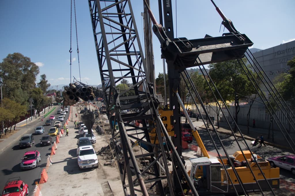 inauguración del trolebús elevado