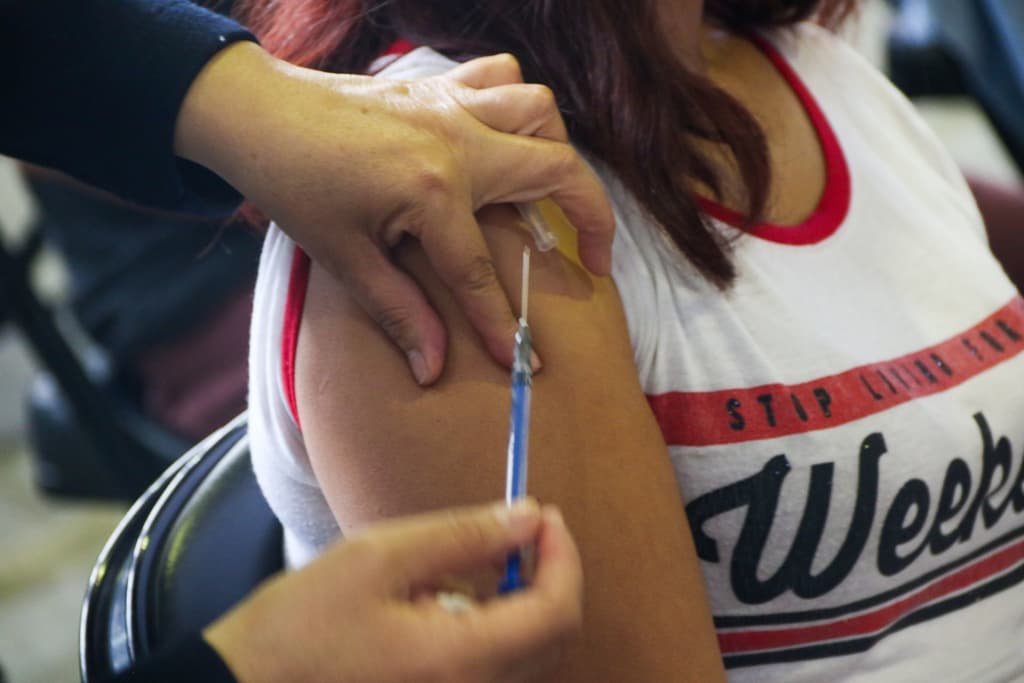 vacunación en centros de salud