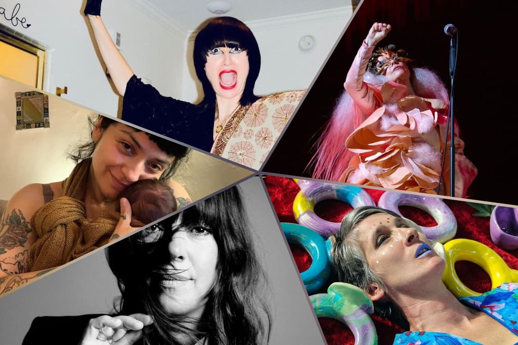 Mamás que rifan en el mundo de la música