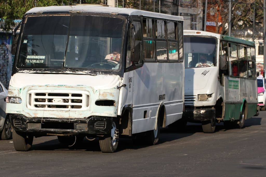 sustitución de microbuses