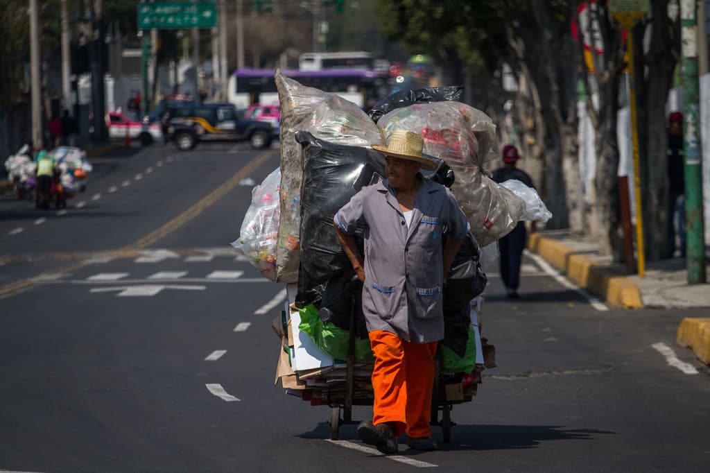 recolector de basura en CDMX