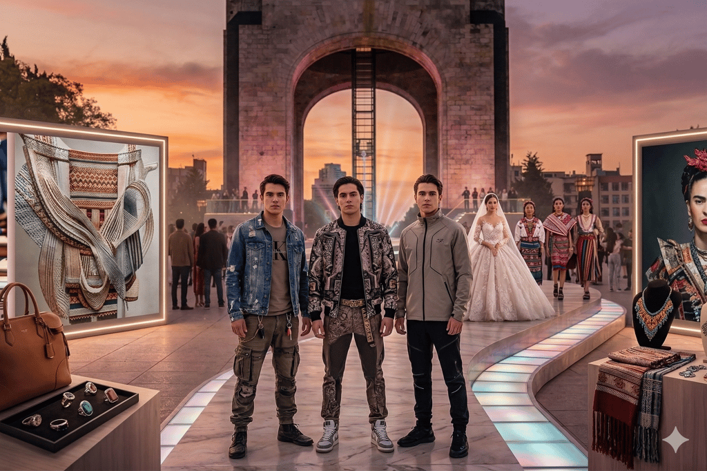 Gala Chilanga 2026 GRATIS: pasarela de moda en el Monumento a la Revolución | Foto: IA Gemini