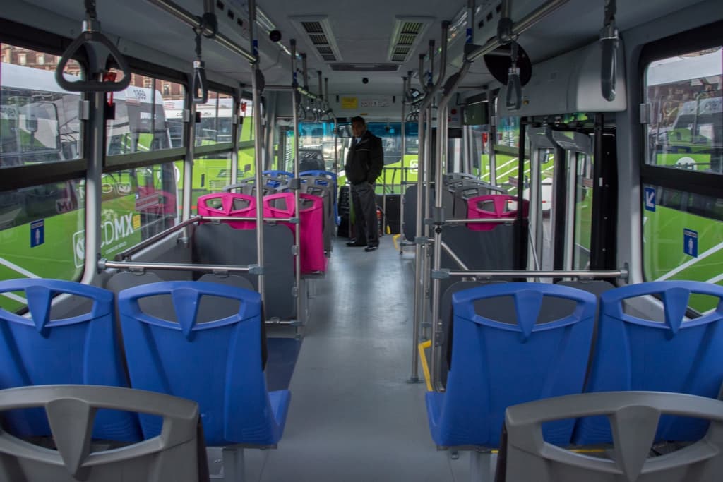 Nuevos autobuses en la CDMX
