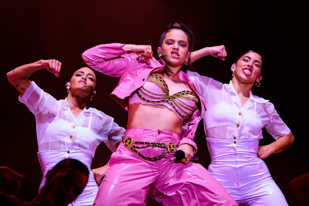 Rosalía en Zócalo CDMX