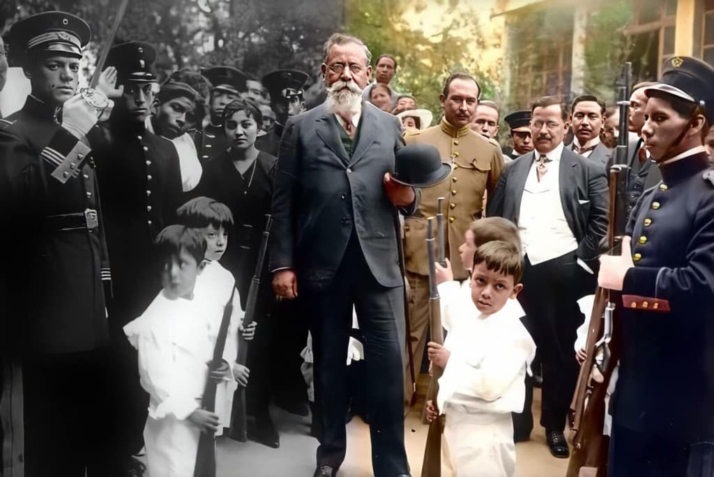 fotografías de la Revolución Mexicana a color