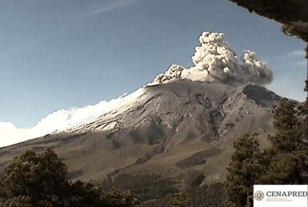 ceniza en Xochimilco