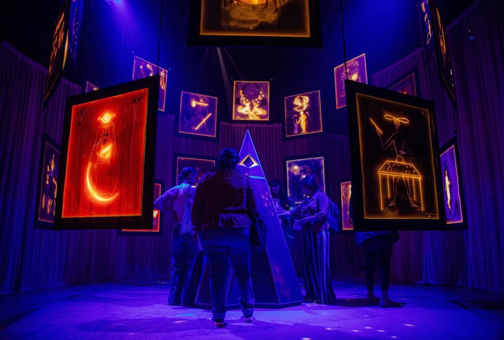 Las esculturas originales de Leonora Carrington toman el espacio en Laberinto mágico, una experiencia inmersiva en CDMX.