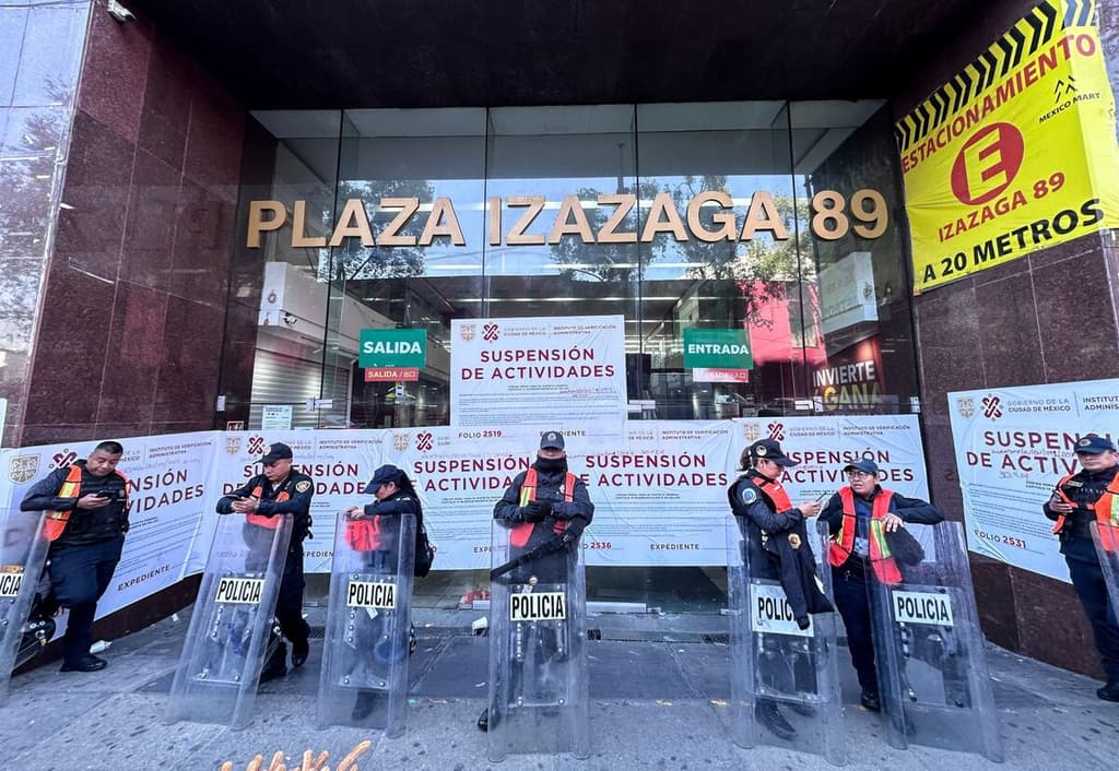 Clausura Plaza Izazaga 89