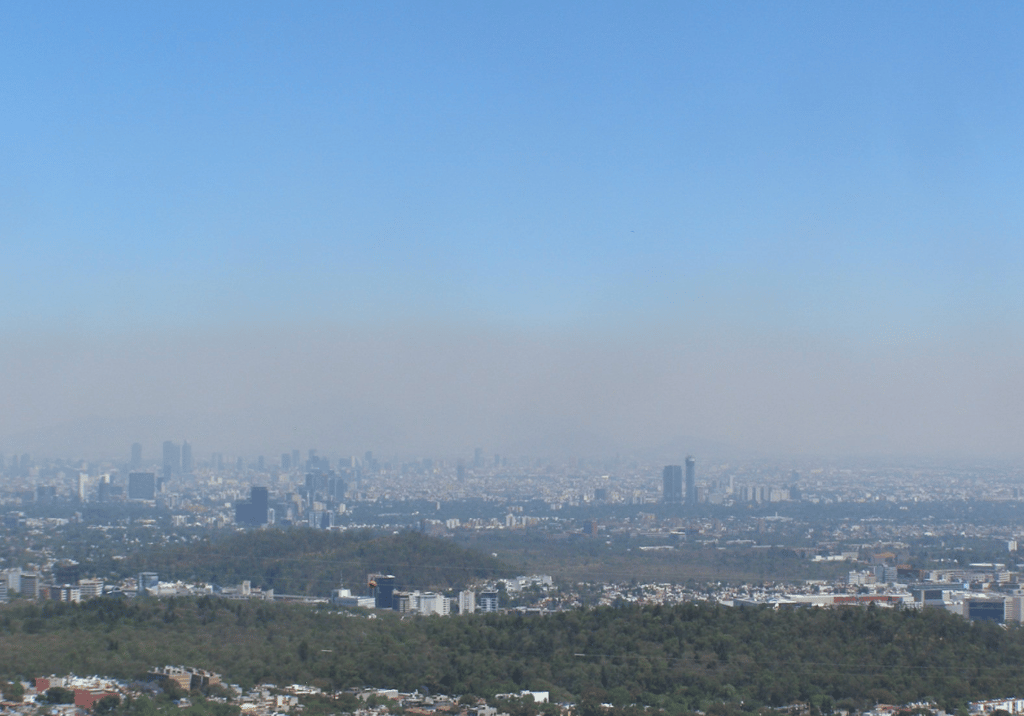 contaminación en CDMX por el COVID-19