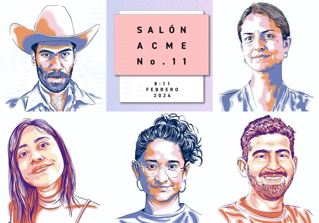 La Semana del Arte 2024 en la CDMX ya comenzó. Salón ACME es una de las ferias imperdibles. Ilustraciones: Ángel Sánchez