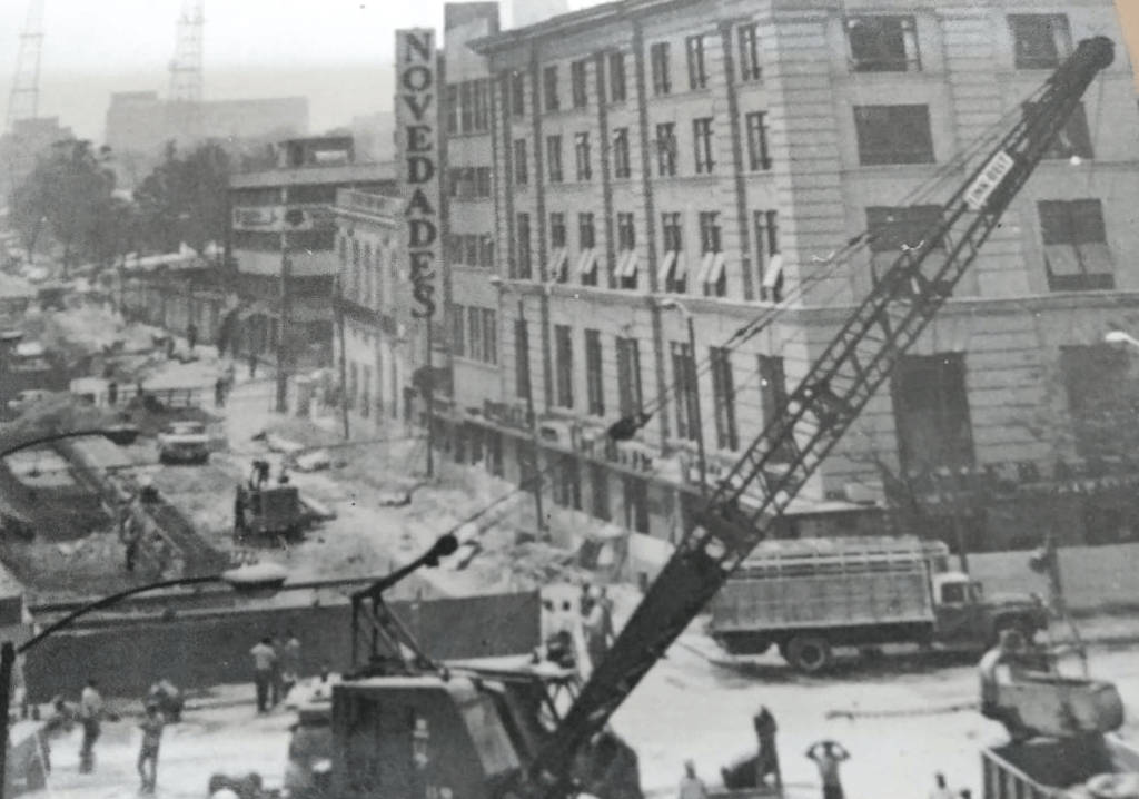 construcción de la primera Línea del Metro