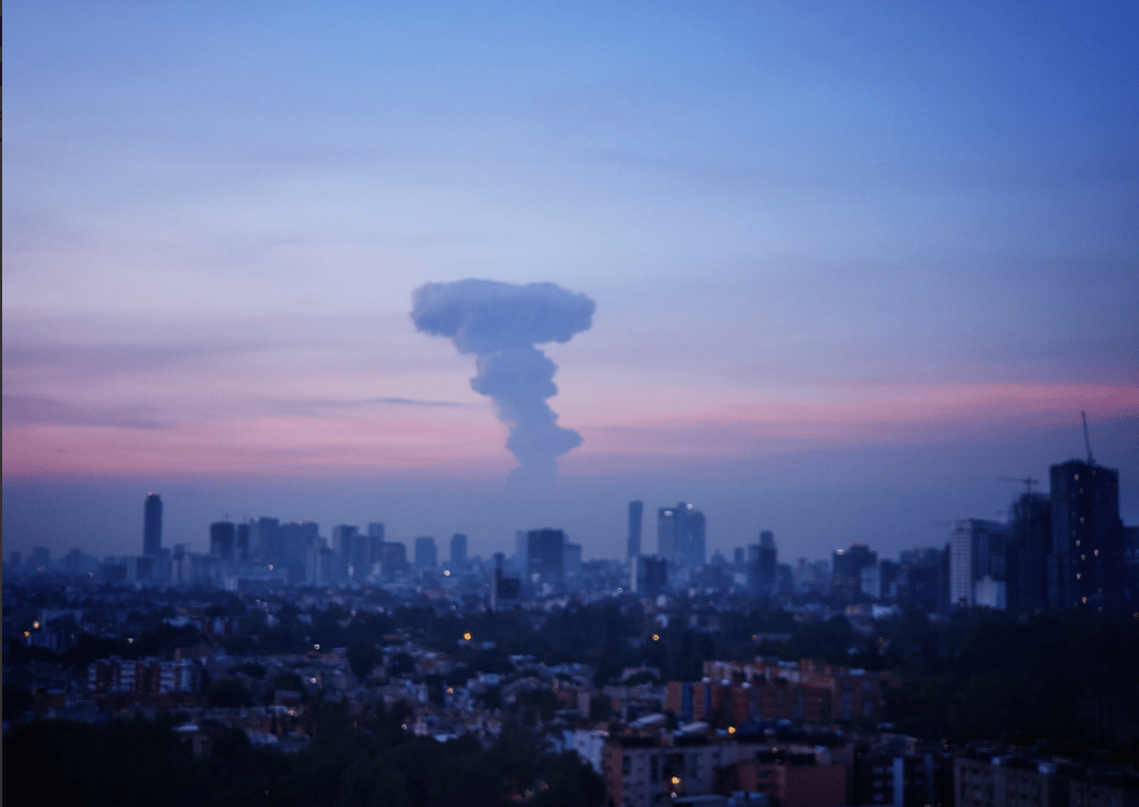explosión en el volcán Popocatépetl