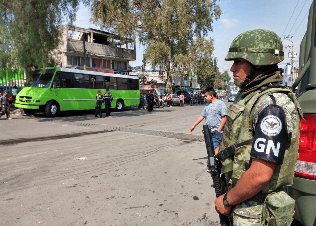 gUARDIA nACIONAL EN IZTAPALAPA
