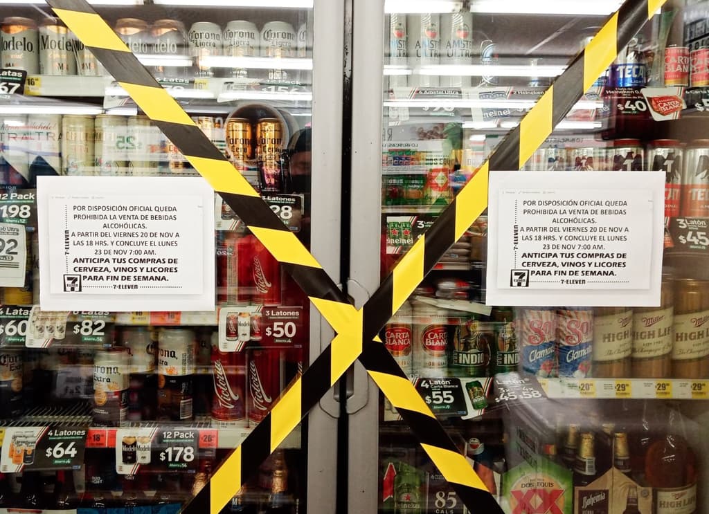 ley seca por semana santa