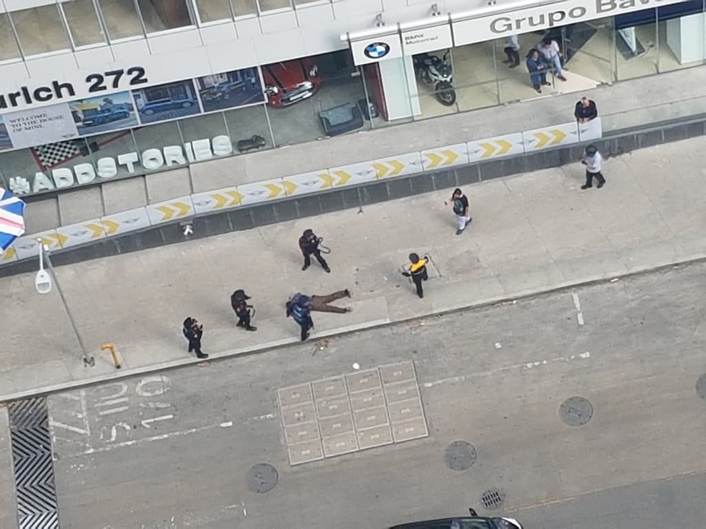 balacera afuera de plaza carso