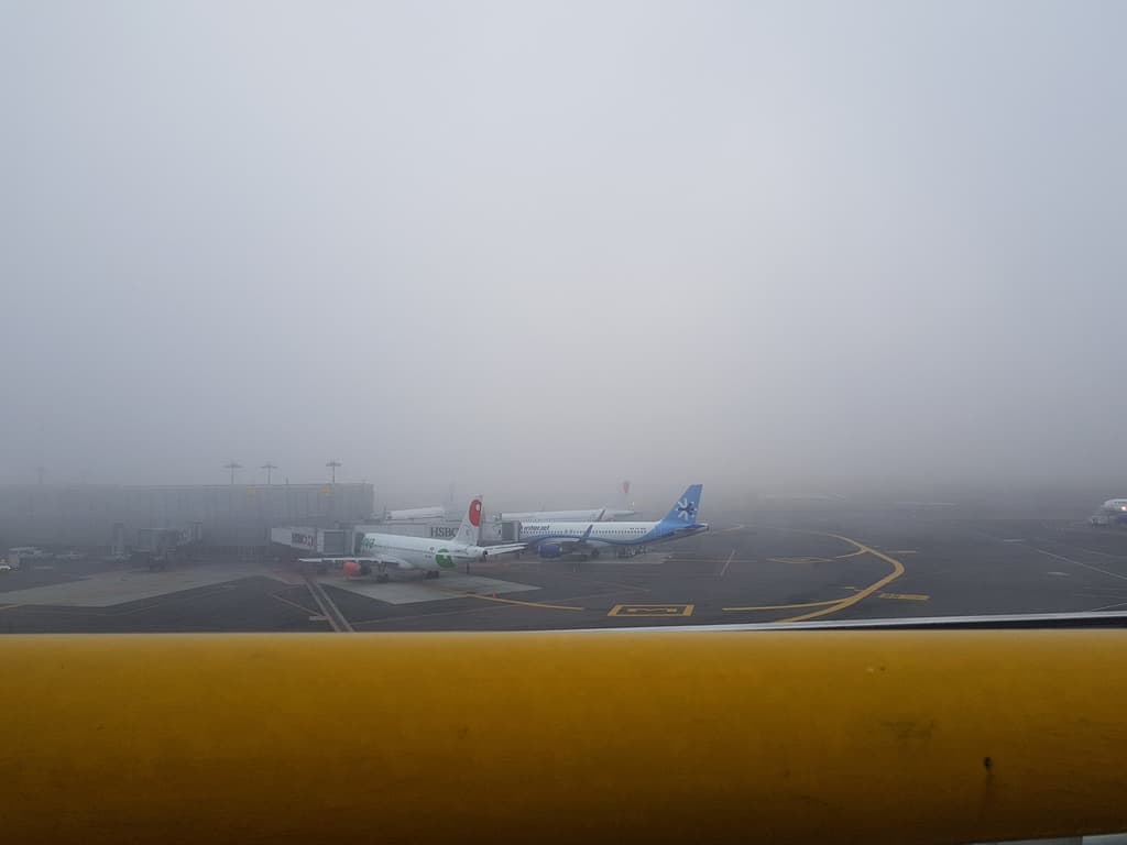 neblina en el oriente
