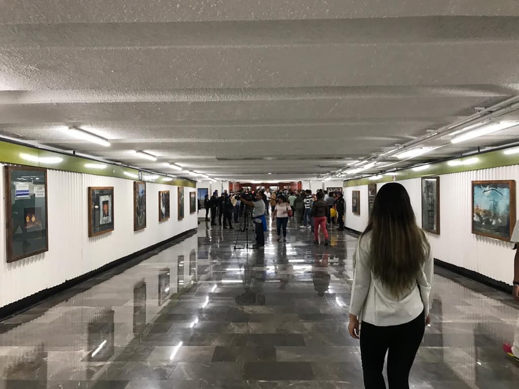 galer'ia en metro hidalgo