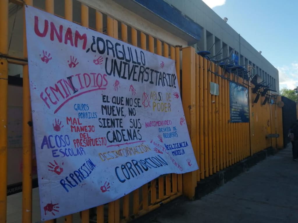 marcha a la Torre de Rectoría
