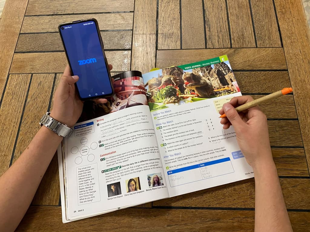 anécdotas de las clases en línea