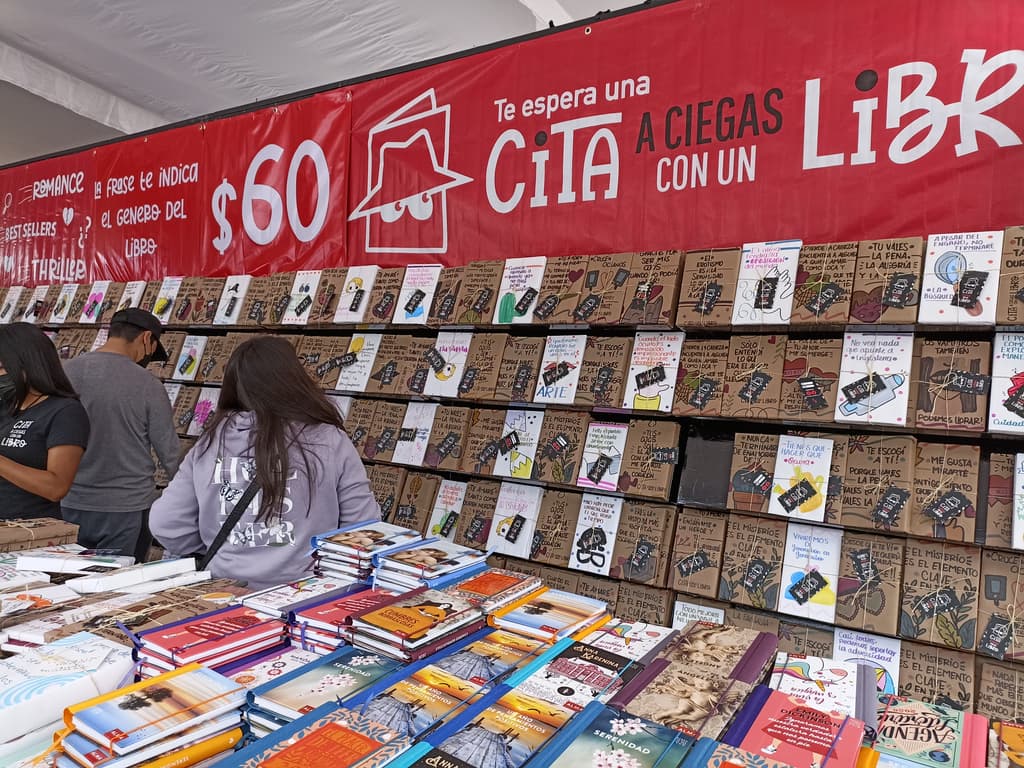 cita a ciegas con un libro