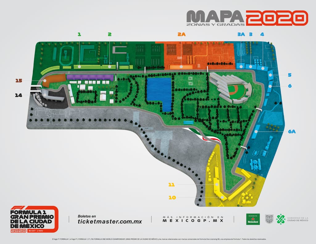 boletos para el Gran Premio de la CDMX