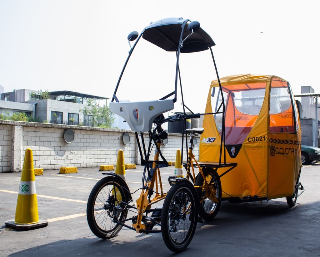 nuevos ciclotaxis en el centro