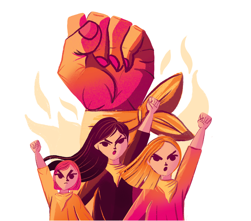 las del aquelarre feminista