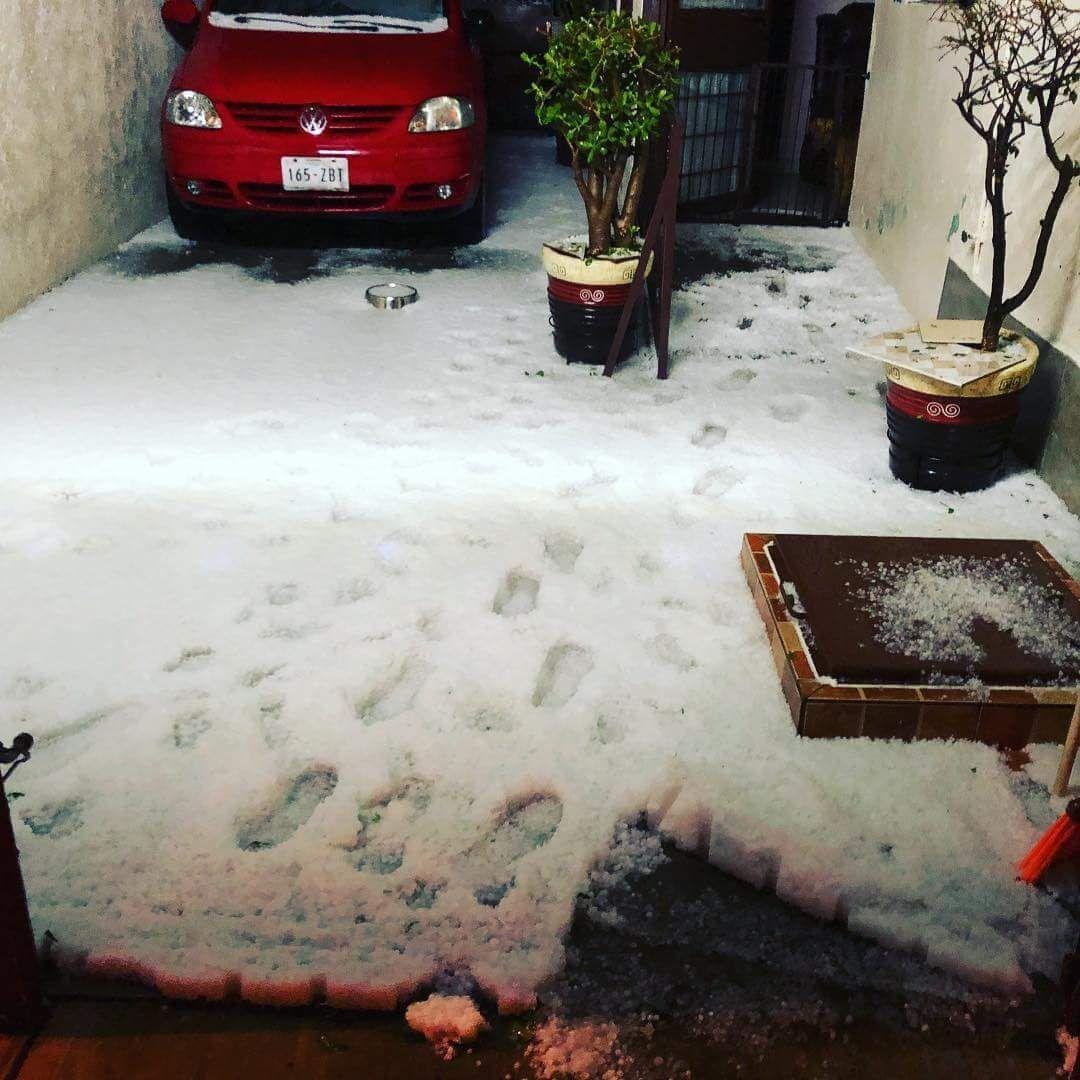 granizada en la CDMX