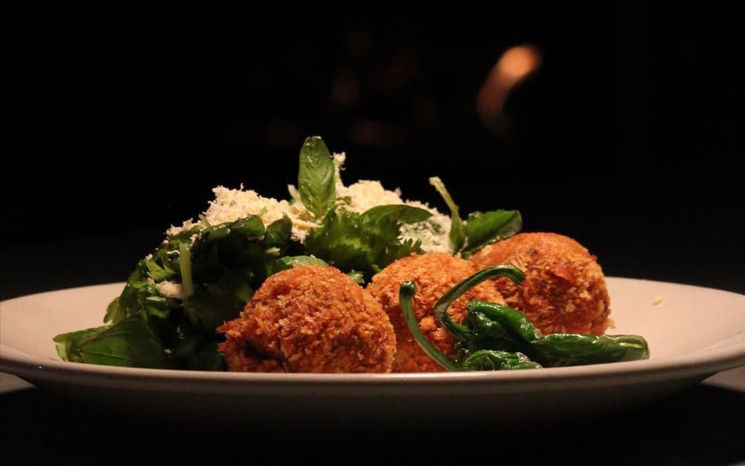 Croquetas de jaiba con colifor. Foto: Cortesía Madereros