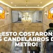 ¿Cuánto costaron los candelabros del Metro Hidalgo? Revelan precio y su significado