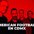 American Football promete una experiencia catártica y vulnerable en el Pitchfork Music Festival CDMX
