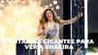 ¿Dónde estarán las pantallas gigantes para ver a Shakira en CDMX?