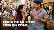 De fresa, limón y hasta tequila: lánzate a la Feria de la Nieve 2026 en CDMX