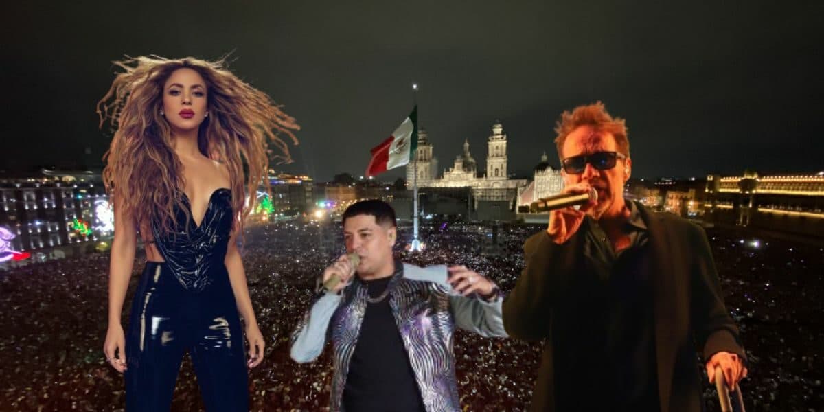 Conciertos masivos en el Zócalo de CDMX.