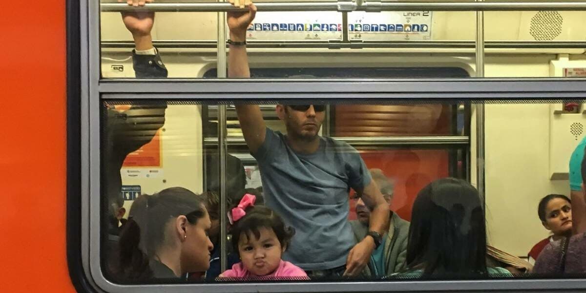 Vagón exclusivo para mujeres del Metro