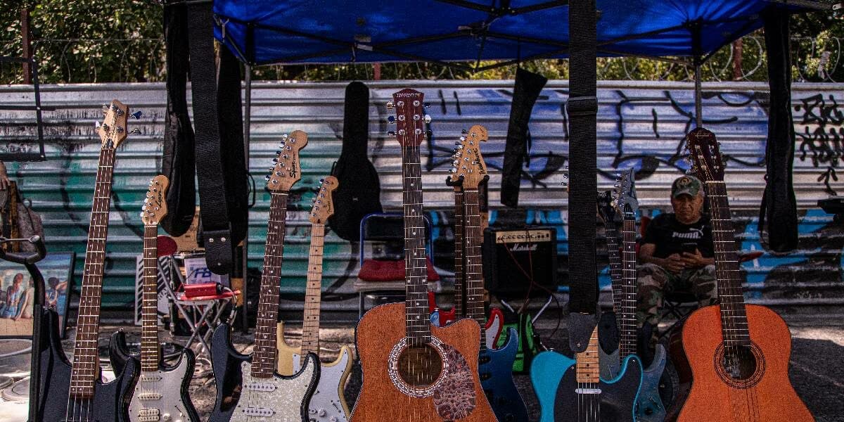 Tianguis del músico en CDMX