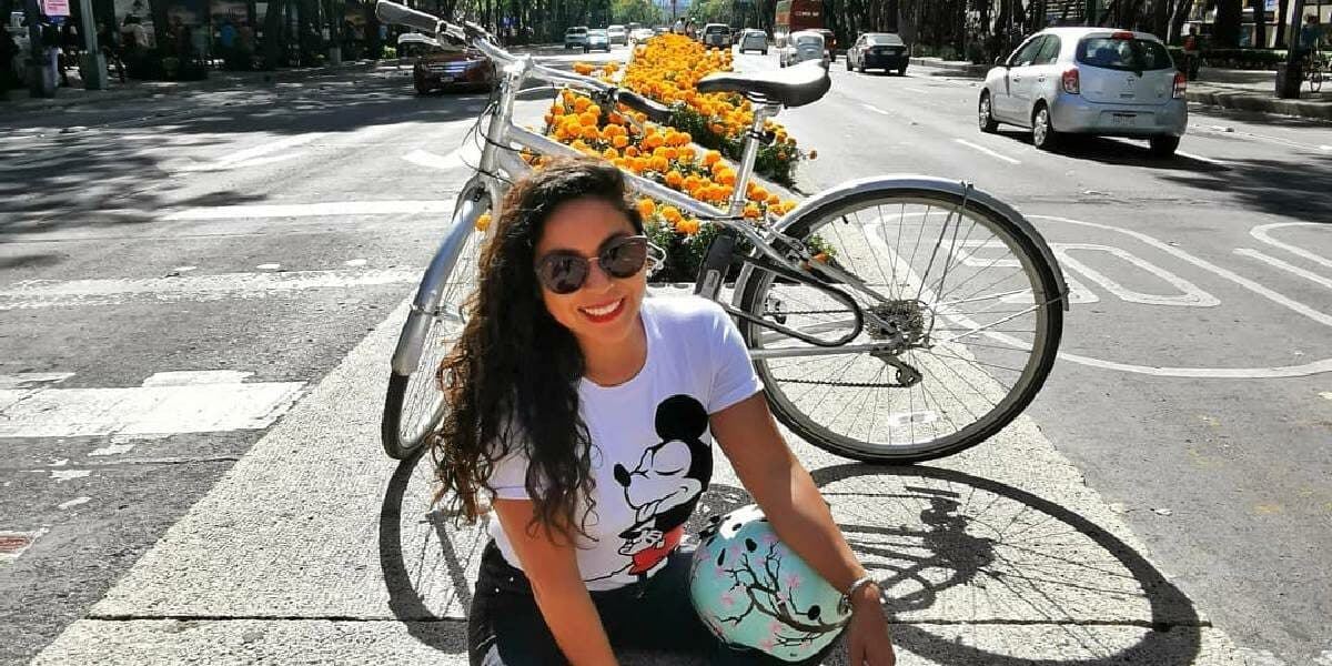 Ella es Iraís Maya, la nueva alcaldesa de la bicicleta de CDMX