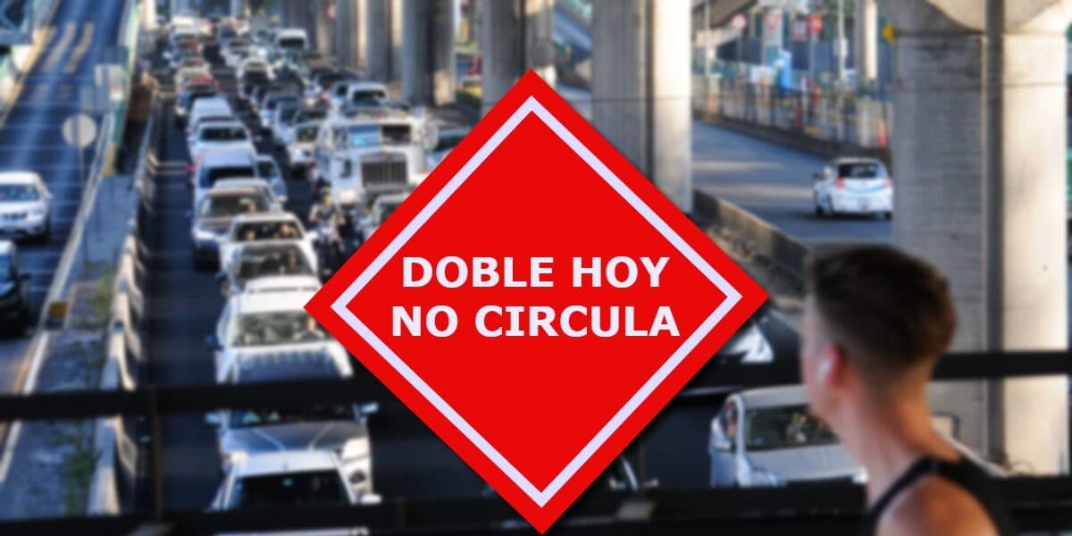 Hay Doble Hoy No Circula por contingencia ¿Qué autos no deben salir en CDMX y Edomex?