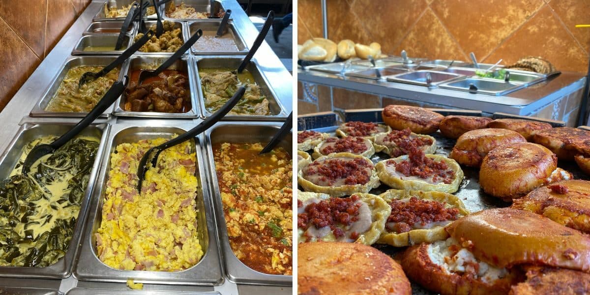 Desayuno buffet de La Galeterie.