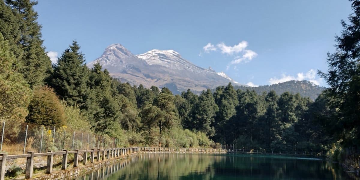 Parque Dos Aguas cerca del Iztaccíhuatl.
