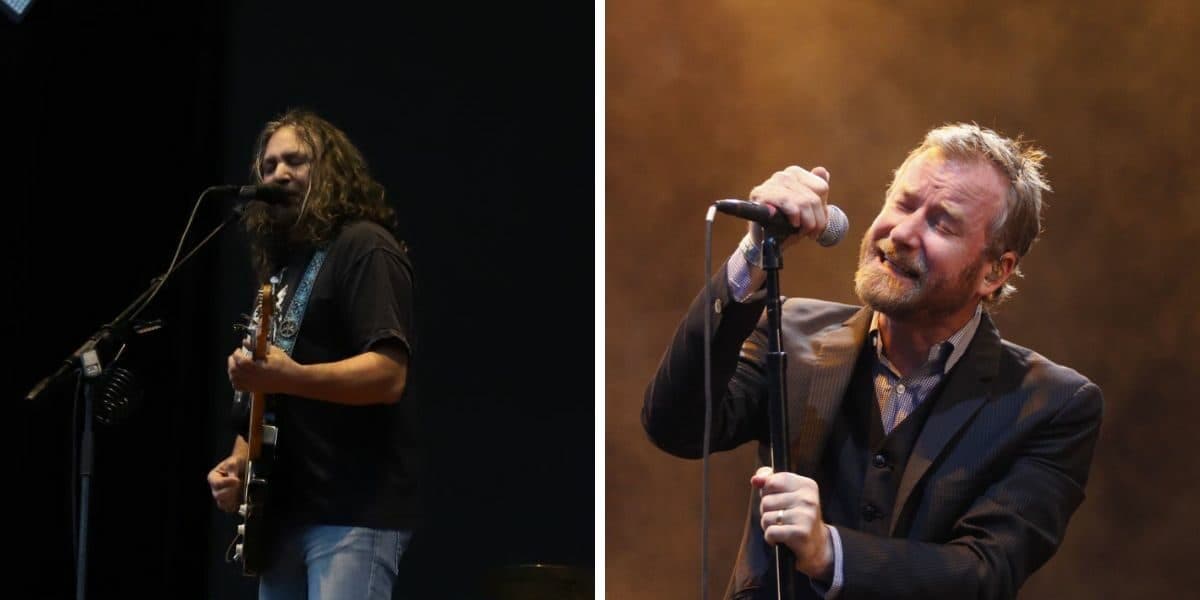 The National y The War on Drugs en concierto en CDMX.