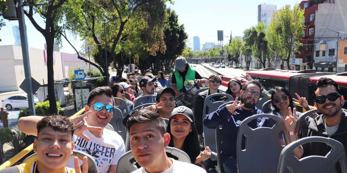 TuriCapitanes es el nuevo recorrido del Turibus, te lleva a ver a Capitanes, el equipo de básquet de la CDMX. Fotos: Raulí Monteros