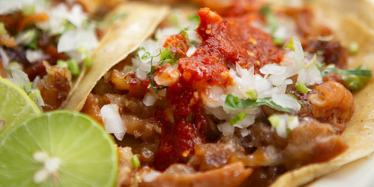 Los Güeros de López, una taquería experta en los de tripa. Fotos: Pepe Castillo