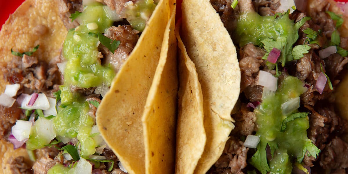 Los Cupacabras son unos tacos míticos por su suadero. Fotos: Pepe Castillo