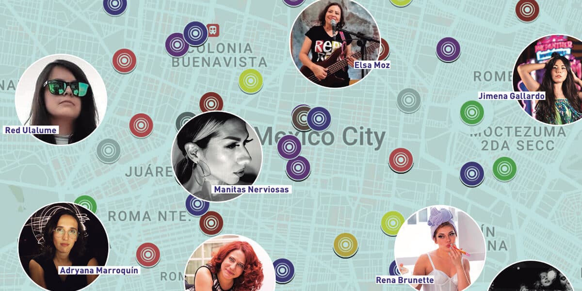 portada Mapa de músicas mexicanas