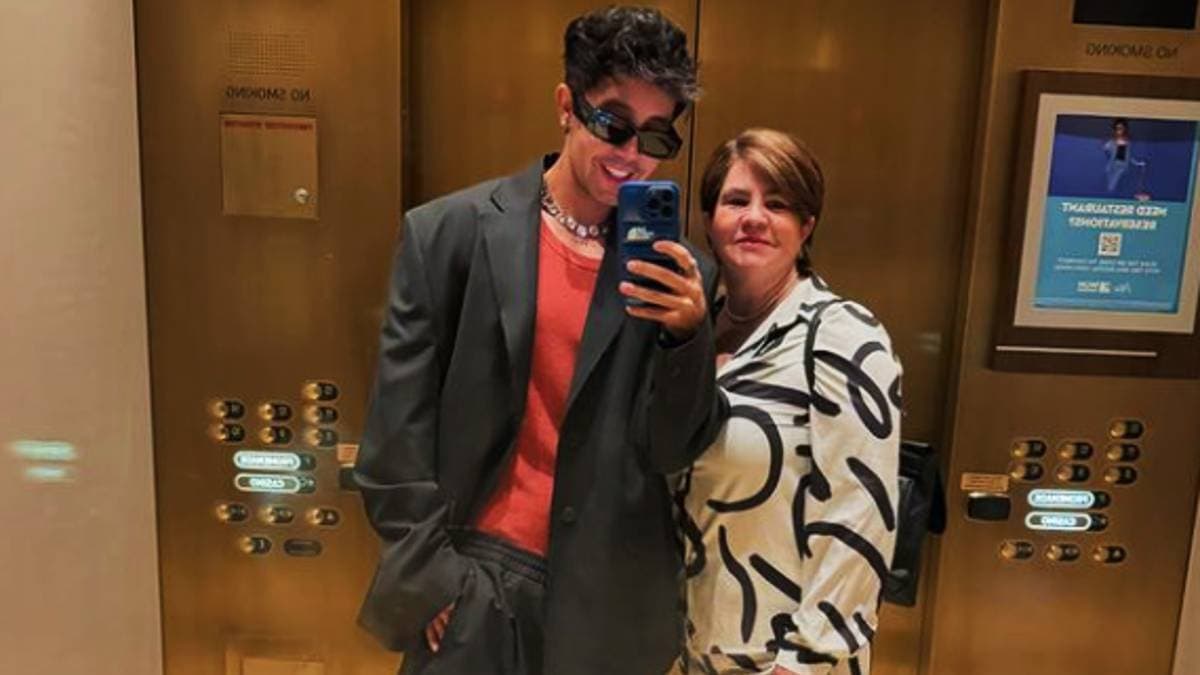 Derek Trejo y su mamá, Verónica de la Rosa