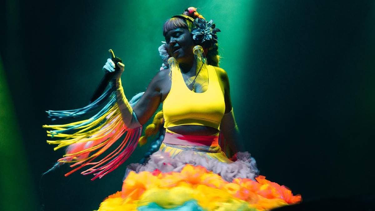 Concierto de Bomba Estéreo en el Zócalo