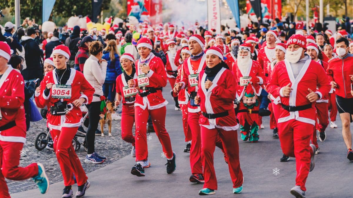 The Santa Run 2024: Corre disfrazado de Santa en la carrera más divertida de la CDMX